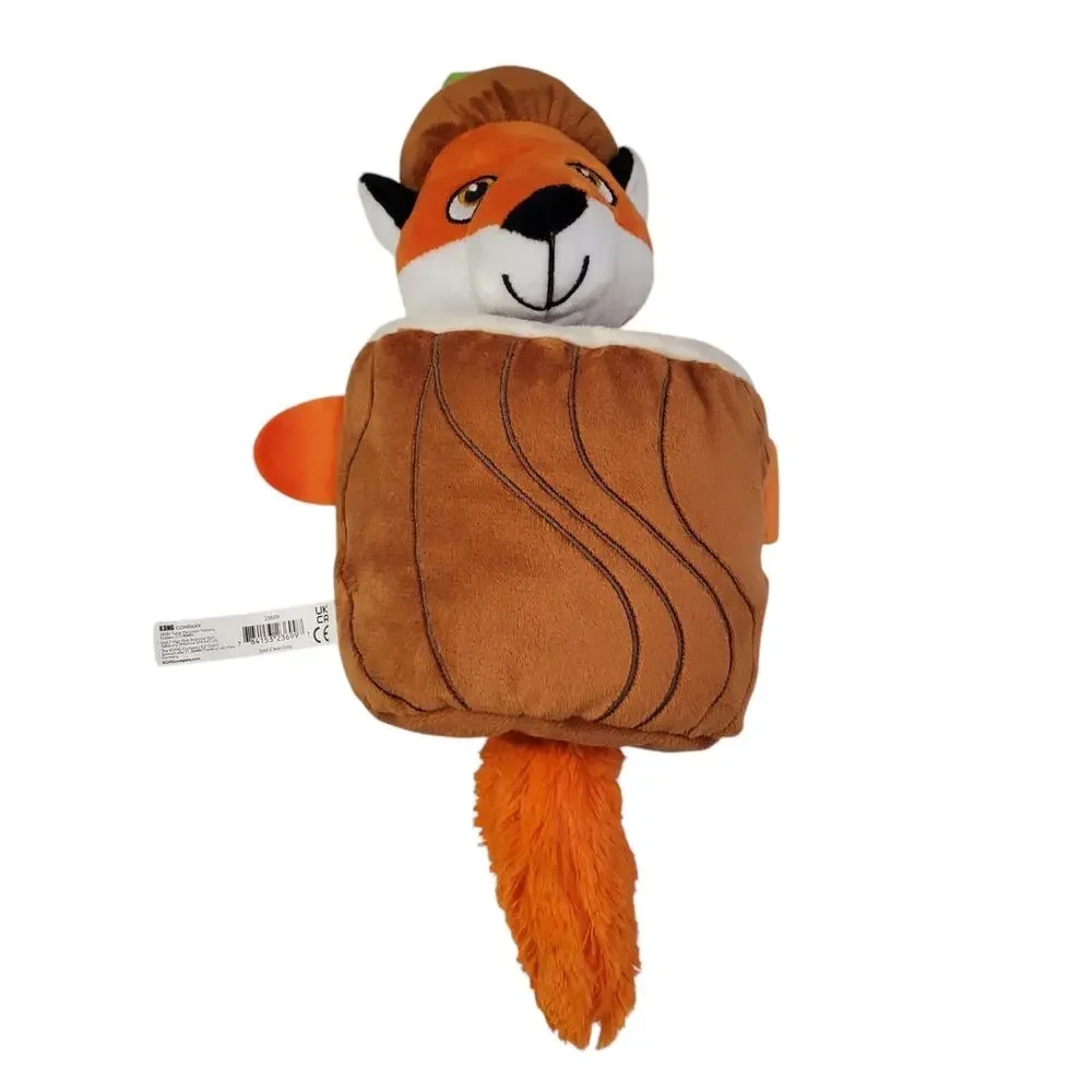 KONG Huggz Hiderz Fox Plush Dog Toy RARE HTF 11